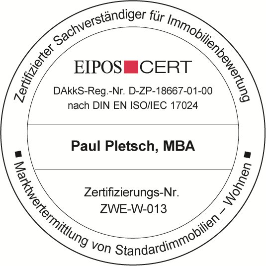 EIPOSCERT zertifizierter Sachverständiger Paul Pletsch